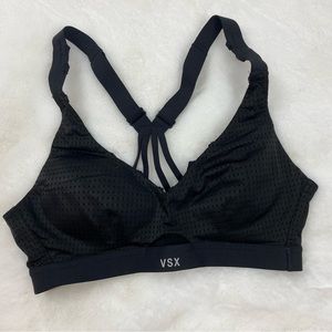 Victoria Secret Sport Black Breathable Sports Bra